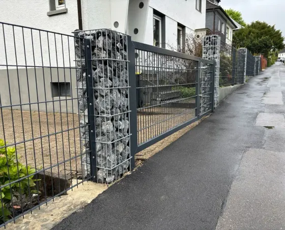 Gabionen und Steinzäune in Bremen - fachgerechte Ausführung vor Ort