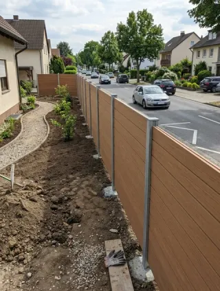 Lärmschutzzaun in Bremen - fachgerechte Ausführung vor Ort