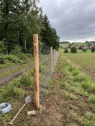 Wildzaun in Bremen - fachgerechte Ausführung vor Ort